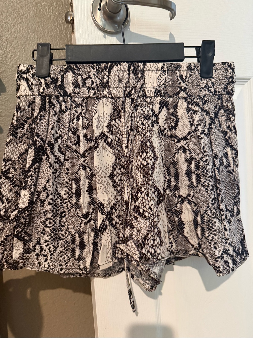 Express Multicolor Animal Print Drawstring Shorts - NWOT